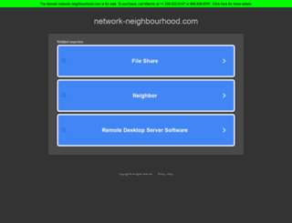 network-neighbourhood.com screenshot