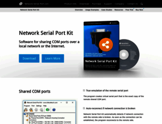 network-serial-port.com screenshot