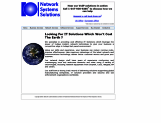network-systems-solutions.com screenshot