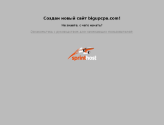 network.bigupcpa.com screenshot
