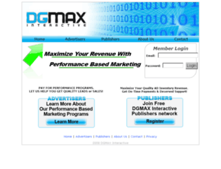 network.dgmaxinteractive.com screenshot