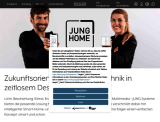 network.jung.de screenshot