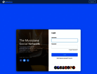 network.musicdiffusion.com screenshot