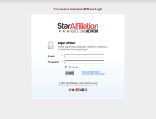 network.staraffiliation.com screenshot