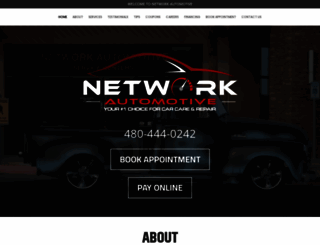 networkautomotive.com screenshot