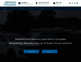 networkdataservices.co.uk screenshot