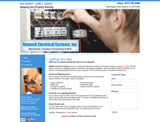 networkelectricalsystems.com screenshot