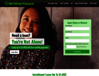 networkfinanceloans.com screenshot