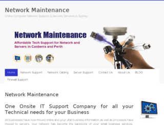 networkmaintenance.net.au screenshot