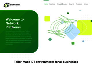 networkplatforms.co.za screenshot