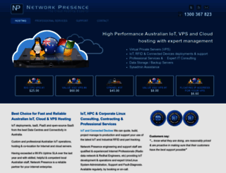 networkpresence.com.au screenshot