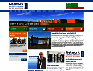 networkpublicsector.co.uk screenshot