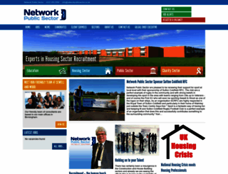 networkpublicsector.co.uk screenshot