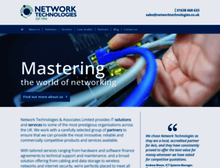 networktechnologies.co.uk screenshot