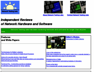networktestinglabs.com screenshot