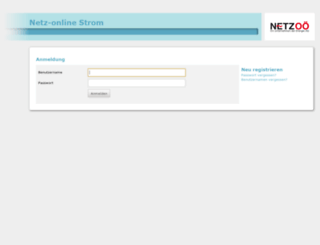 netz-online.netzgmbh.at screenshot