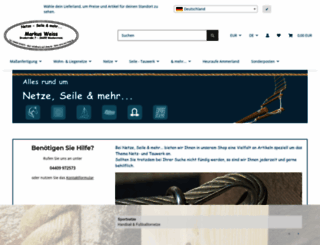 netz-seil-shop.de screenshot