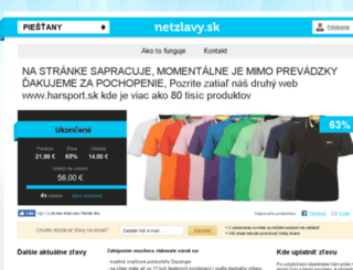 netzlavy.sk screenshot