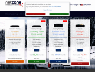netzone.ch screenshot