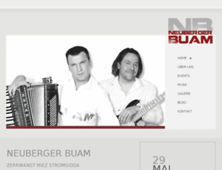 neuberger-buam.com screenshot