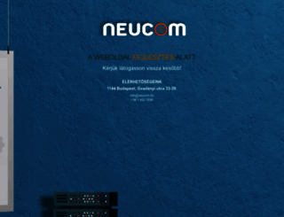 neucom.hu screenshot