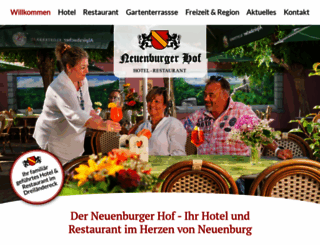 neuenburger-hof.de screenshot