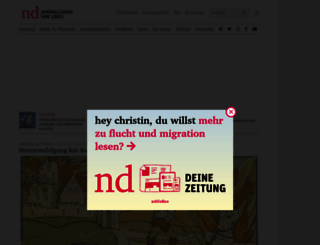 neues-deutschland.de screenshot