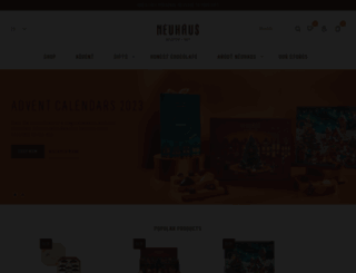 neuhaus-chocolates.com screenshot