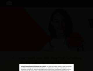 neuhof-schulen.de screenshot