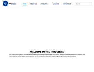 neuindustries.com screenshot