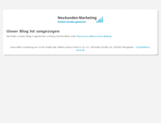 neukunden-marketing.com screenshot