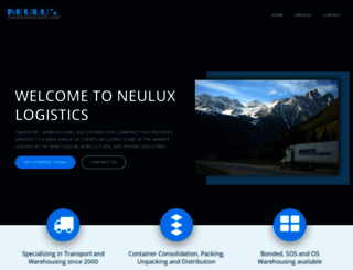 neulux.co.za screenshot