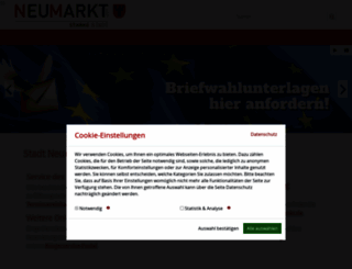 neumarkt.de screenshot