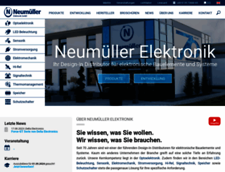 neumueller.com screenshot