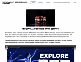 neuquavalleyorchesis.com screenshot
