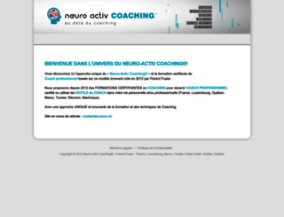 neuro-activ-coaching.com screenshot