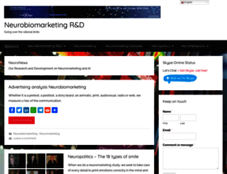 neurobiomarketing.com screenshot
