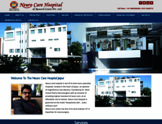 neurocarehospital.com screenshot