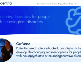 neurocentria.com screenshot