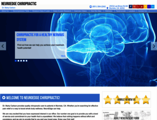 neuroedgechiropractic.com screenshot