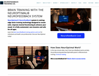 neurofeedbacktraining.com screenshot