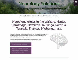 neurologysolutions.co.nz screenshot