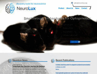 neurolux.org screenshot
