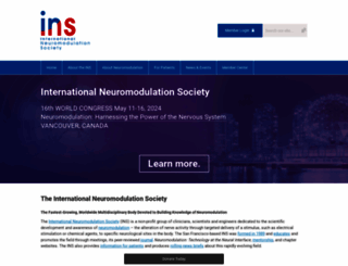 neuromodulation.com screenshot