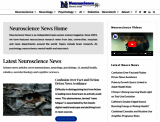 neurosciencenews.com screenshot