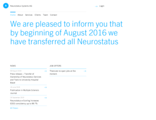 neurostatus-systems.net screenshot