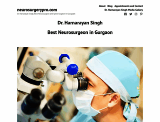 neurosurgerypro.com screenshot