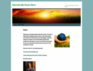 neuroticallygreenmom.wordpress.com screenshot
