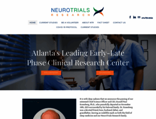neurotrials.com screenshot