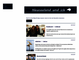 neuseeland-und-ich.jimdo.com screenshot